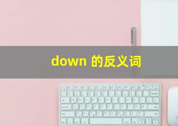 down 的反义词